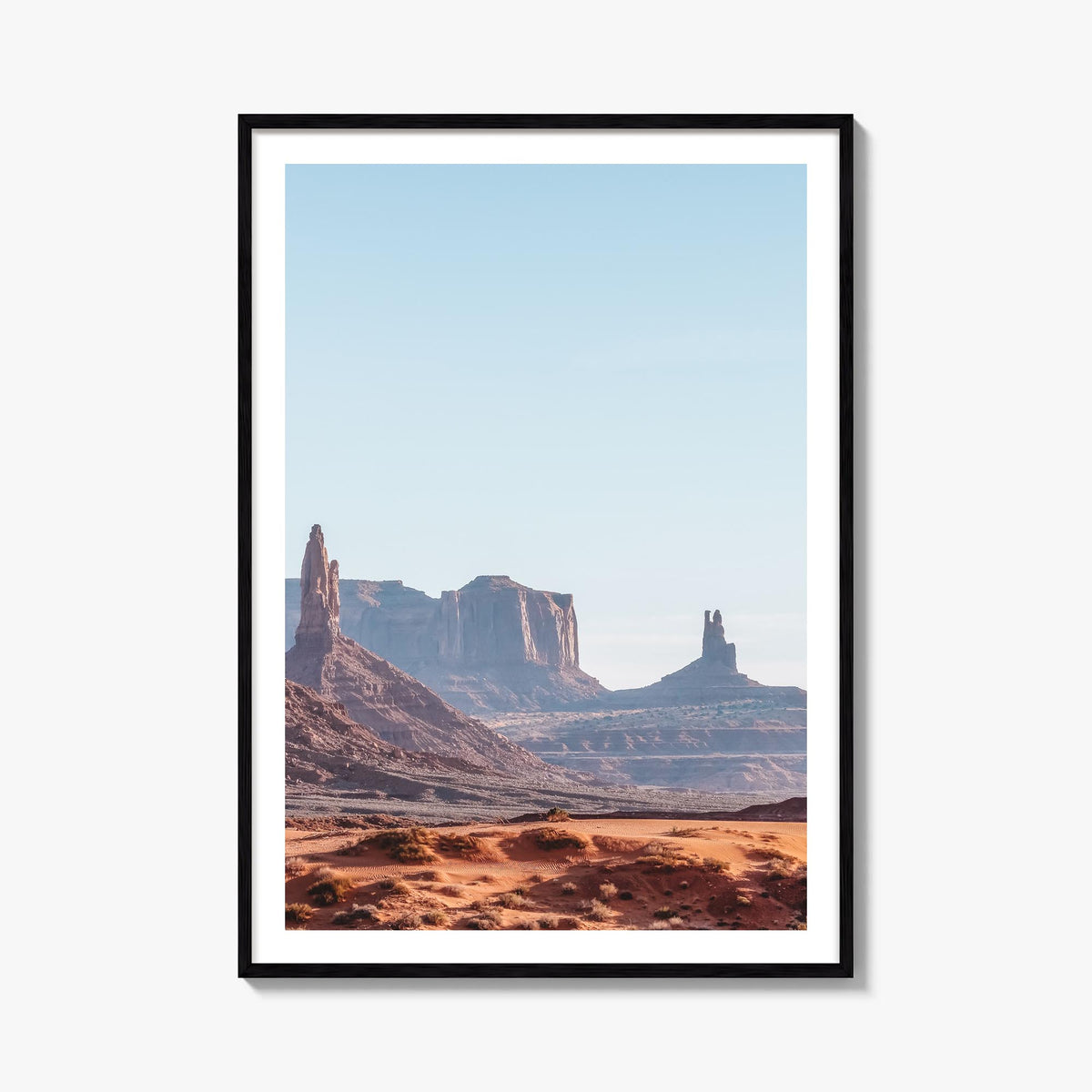 Utah no. 1 colorful photo poster of United States – vertical wall art, unframed print shown in interior mockup