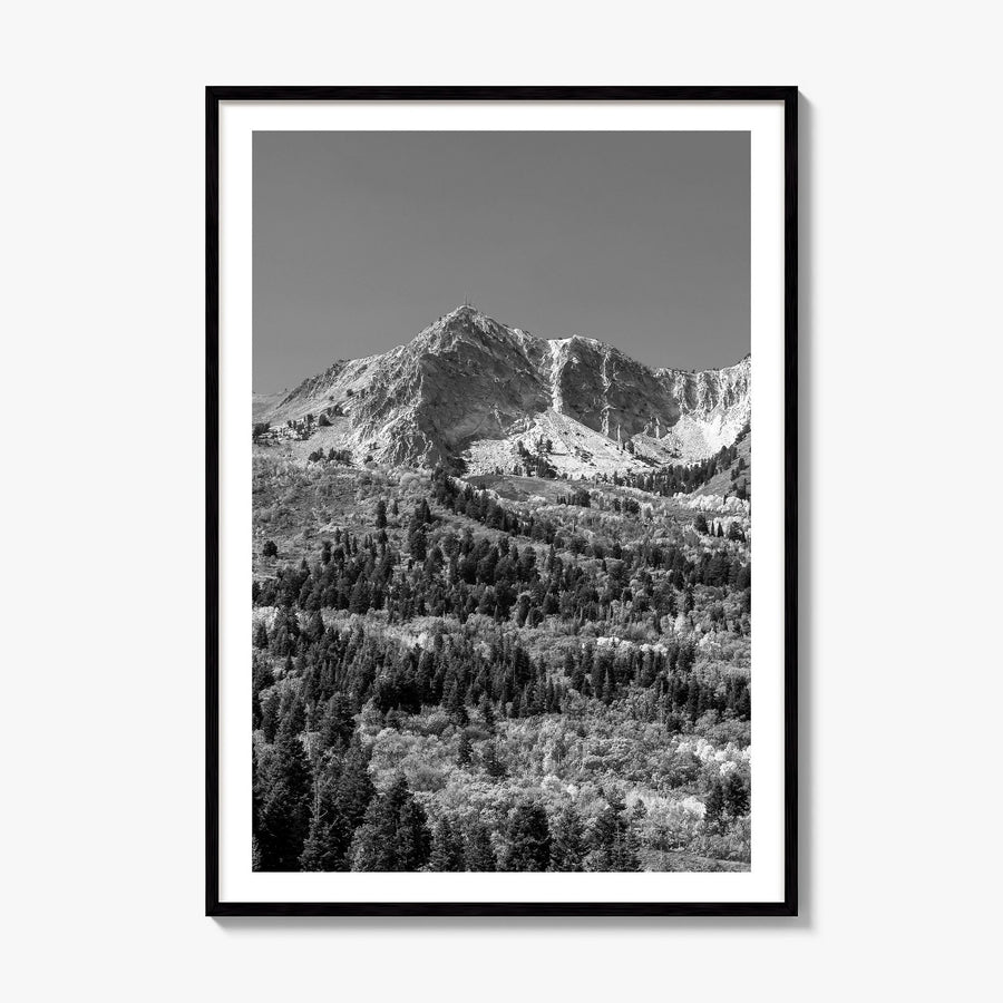 Utah Photo No 1 Poster, framed poster mockup, white border