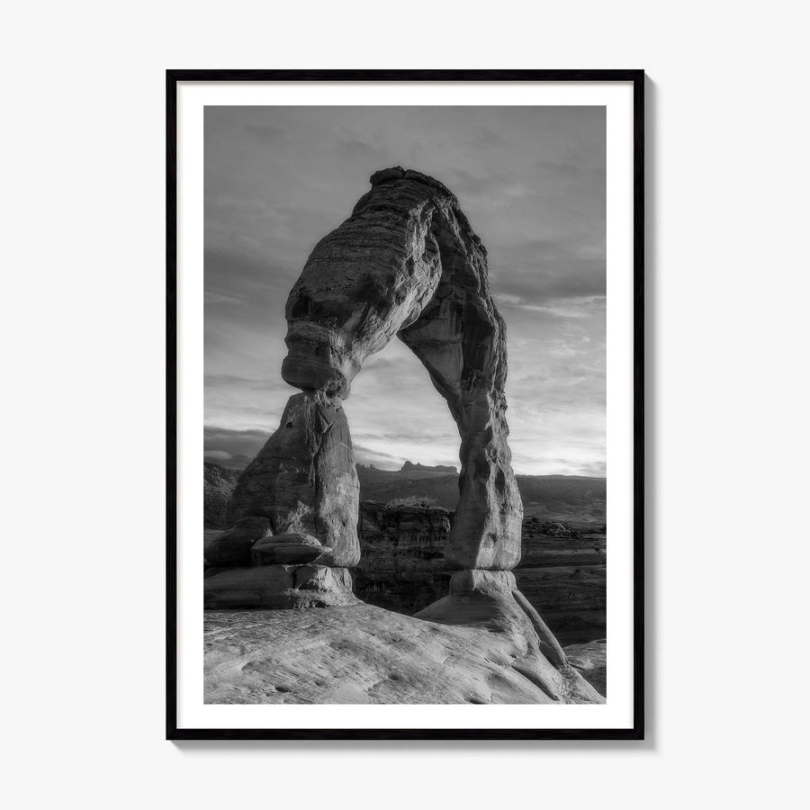Utah Photo No 2 Poster, framed poster mockup, white border