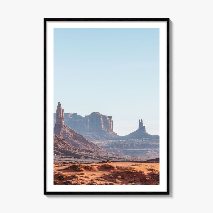 Utah Photo No 1 Poster, framed poster mockup, white border