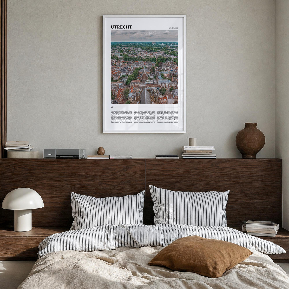 Utrecht Travel Poster
