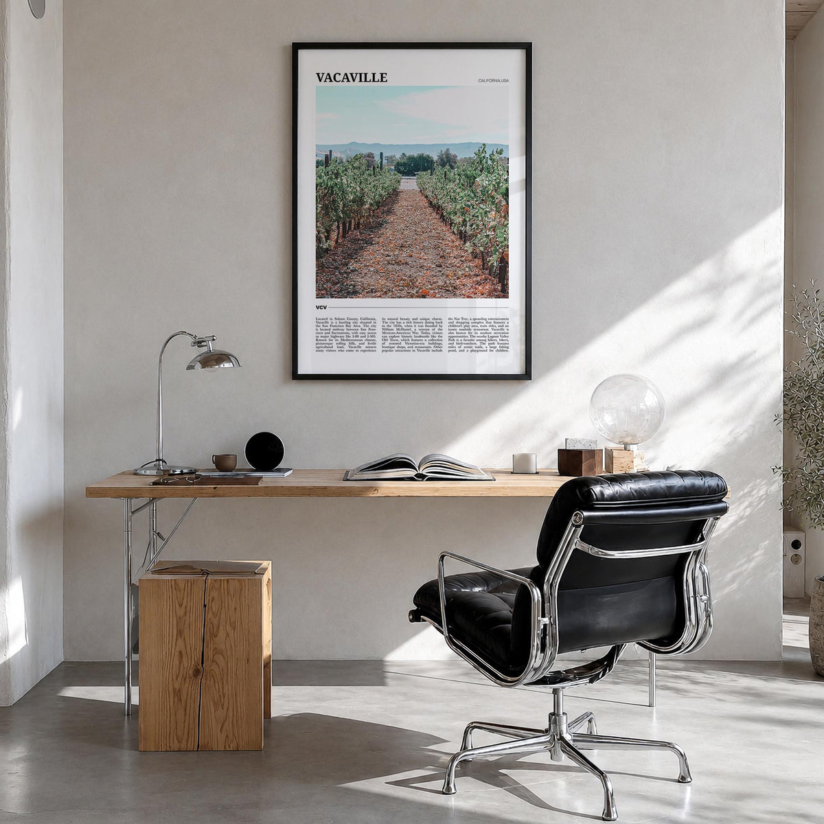 Vacaville Travel Poster