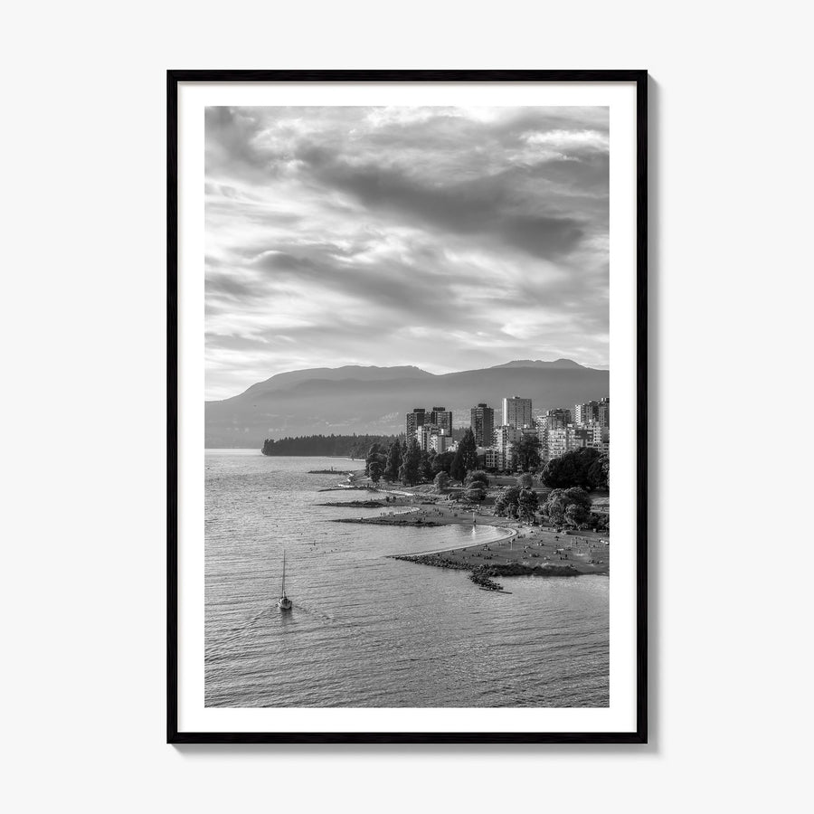 Vancouver, Canada Photo No 2 Poster, framed poster mockup, white border