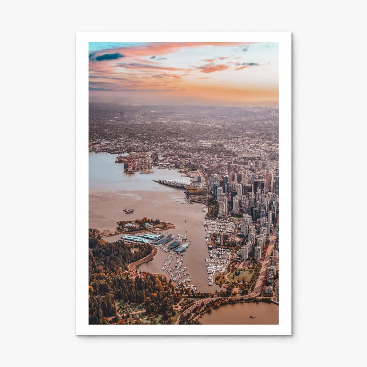 Vancouver, Canada Photo No 2 Poster, print only (unframed), white border