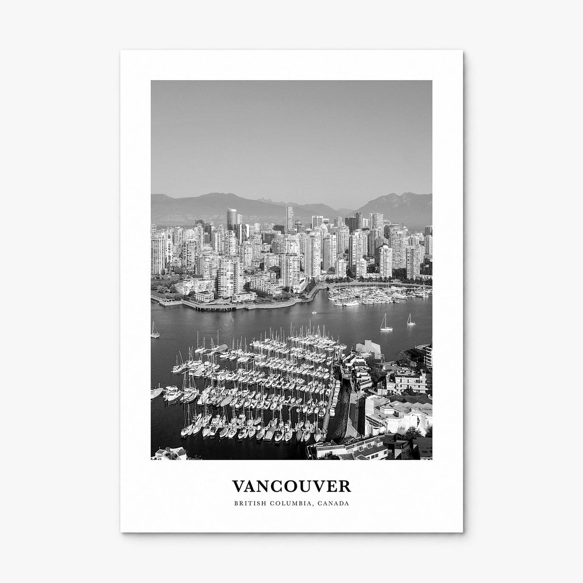 Vancouver, Canada Classic No 1 Poster, print only (unframed)