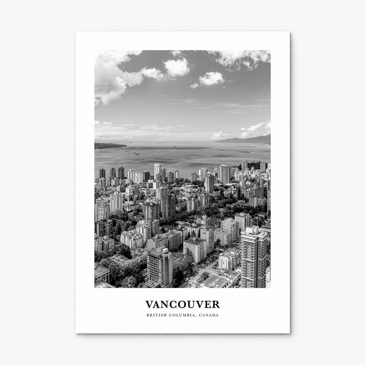 Vancouver, Canada Classic No 2 Poster, print only (unframed)