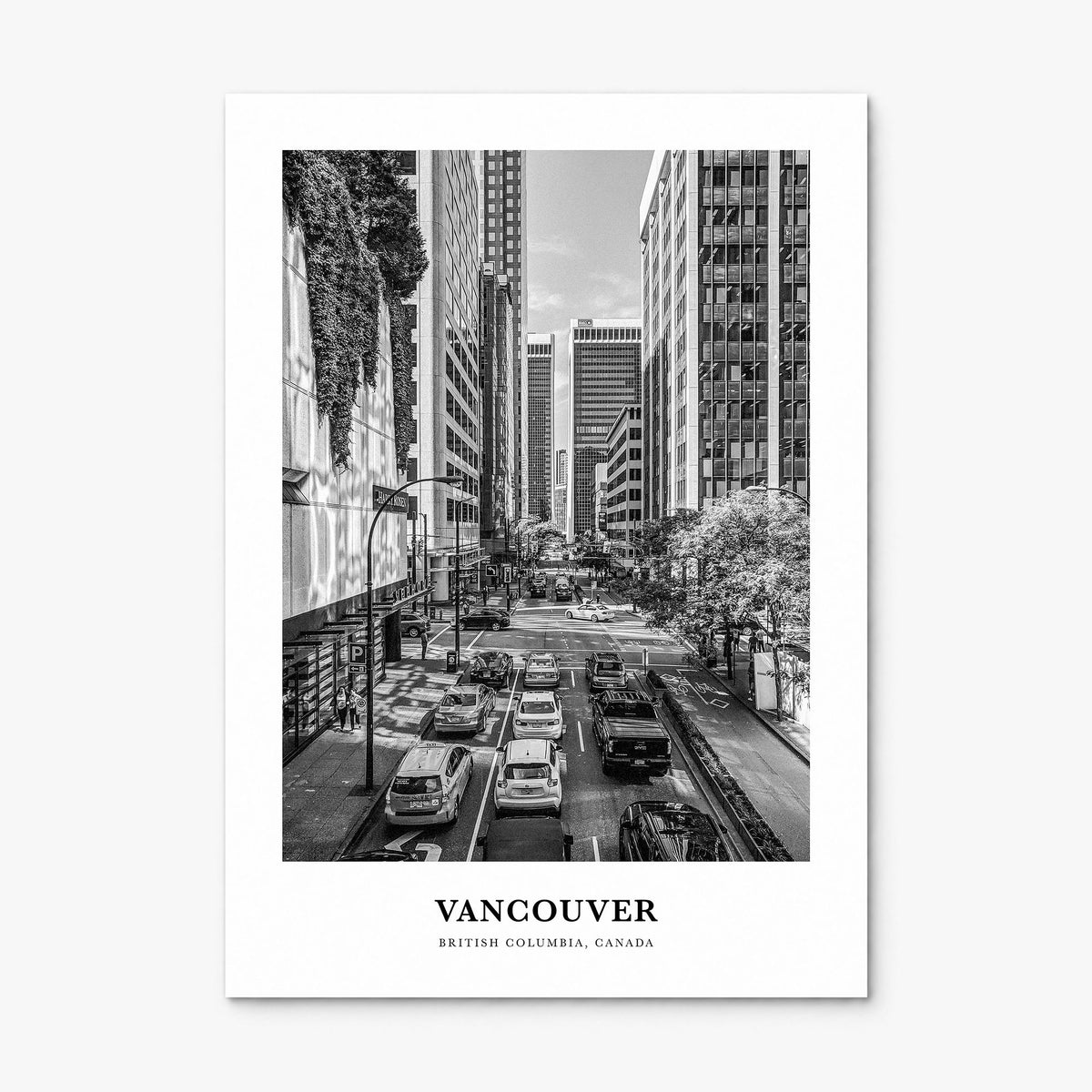 Vancouver, Canada Classic No 3 Poster, print only (unframed)