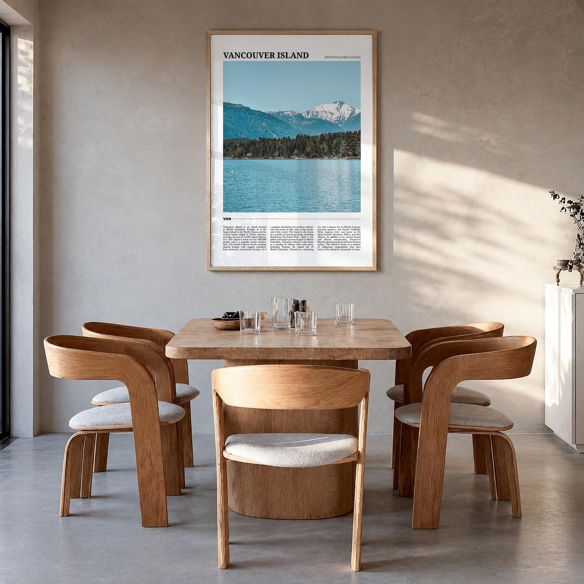 Vancouver Island Travel Poster