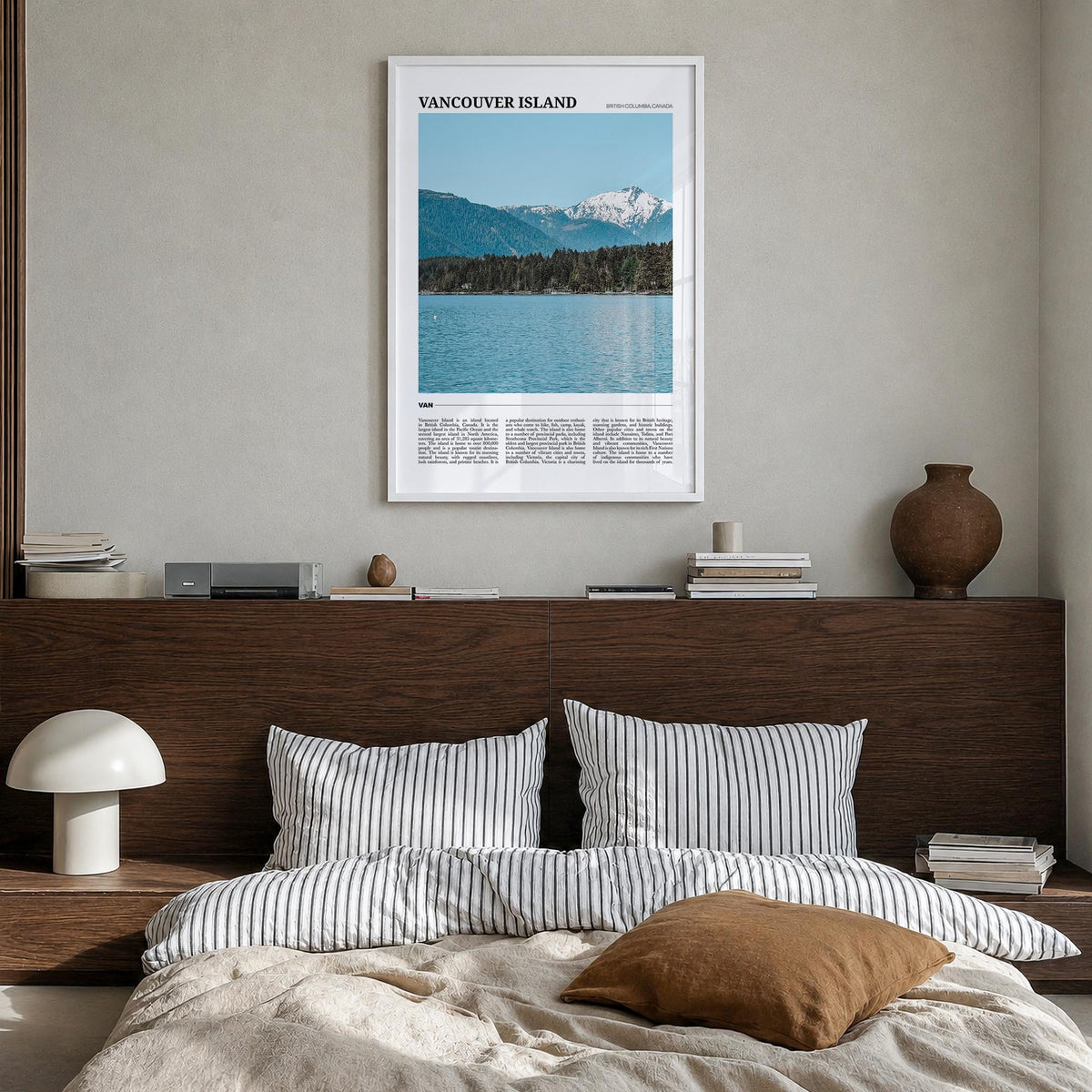 Vancouver Island Travel Poster