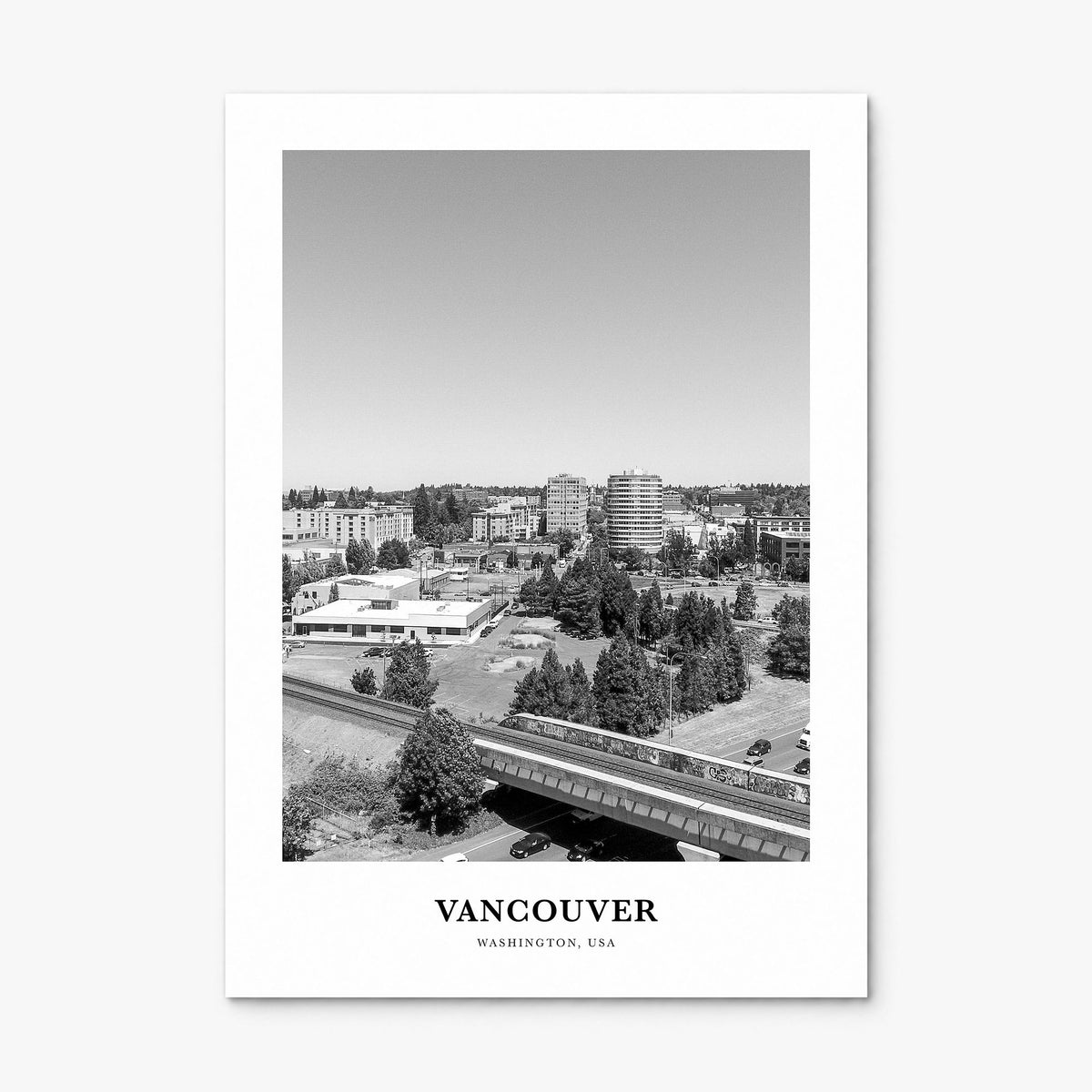 Vancouver, Washington Classic Poster, print only (unframed)