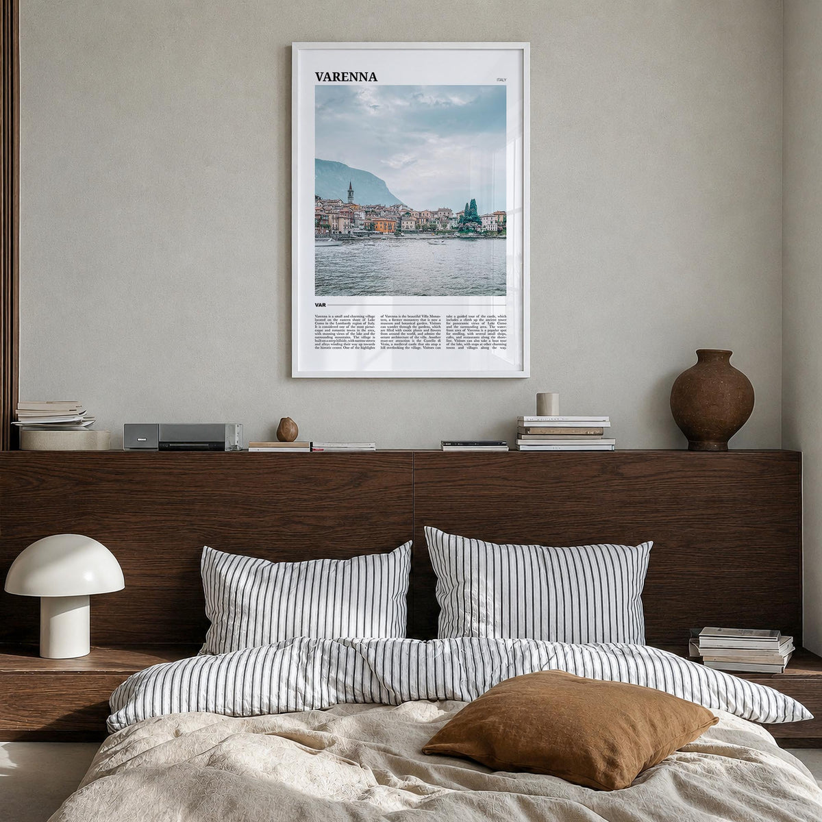 Varenna Travel Poster