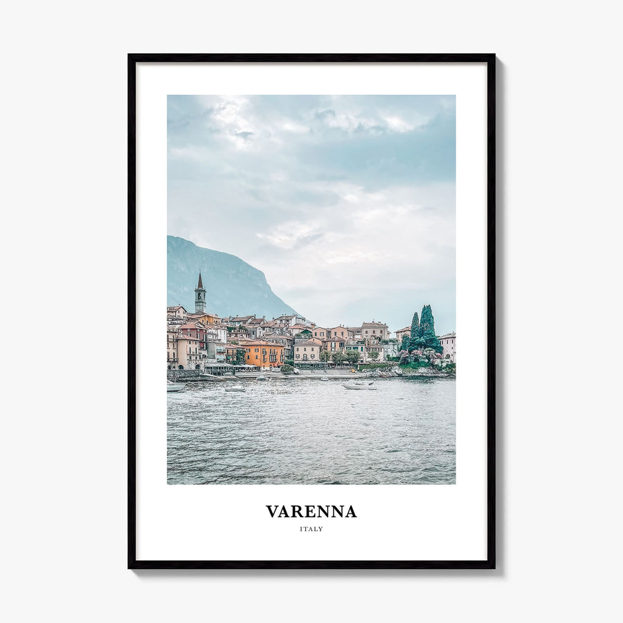 Varenna Classic Poster, framed poster mockup