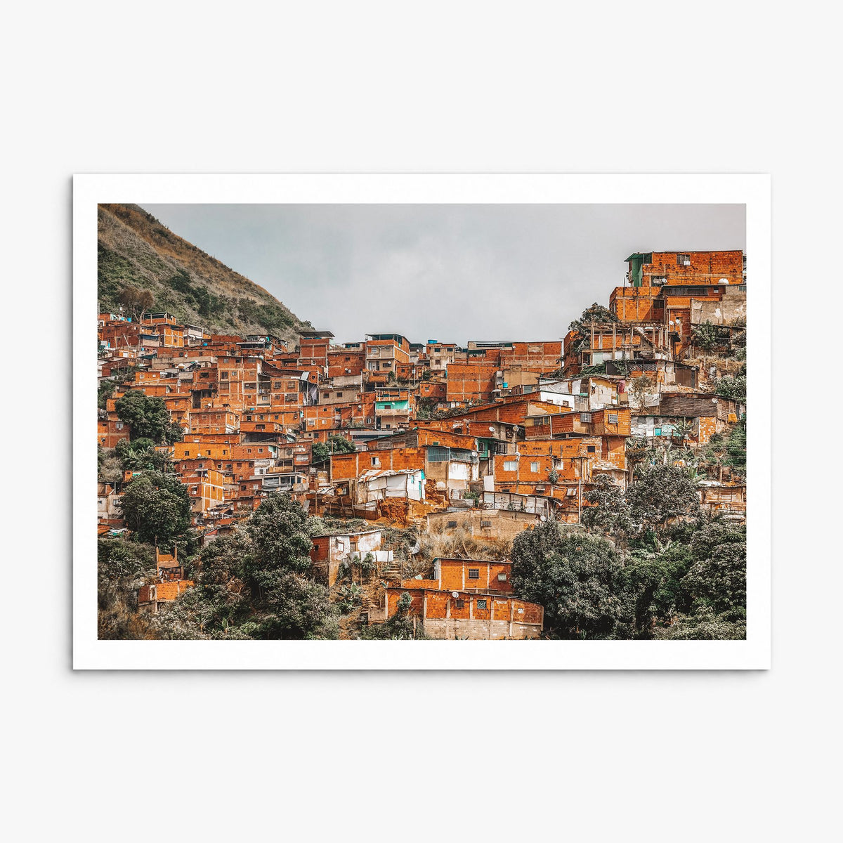 Venezuela Photo Poster, print only (unframed), white border
