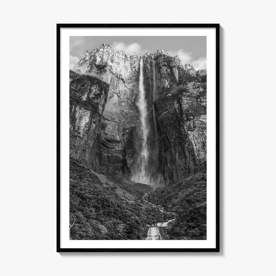 Venezuela Photo Poster, framed poster mockup, white border