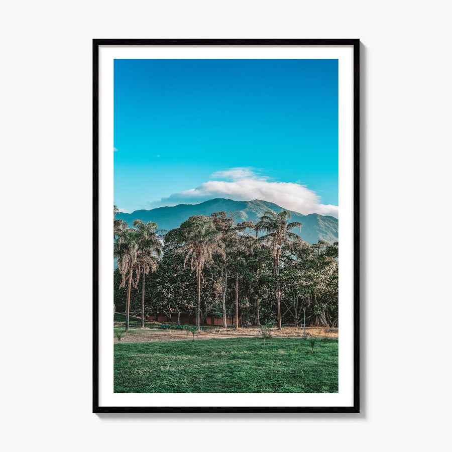 Venezuela Photo Poster, framed poster mockup, white border