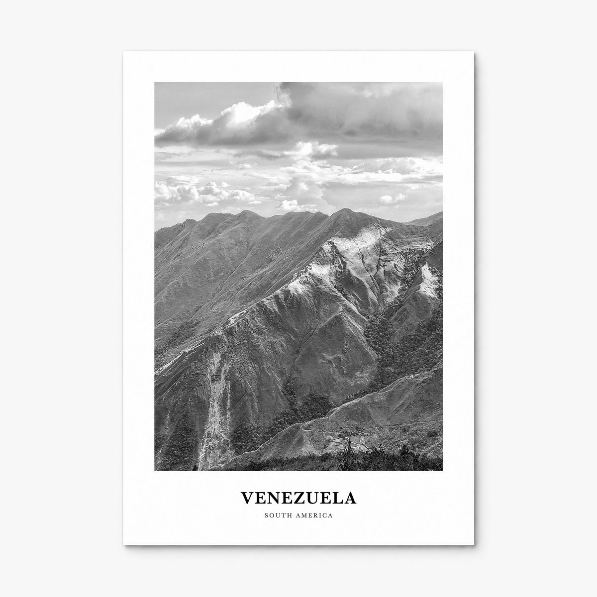 Venezuela Classic Poster, print only (unframed)