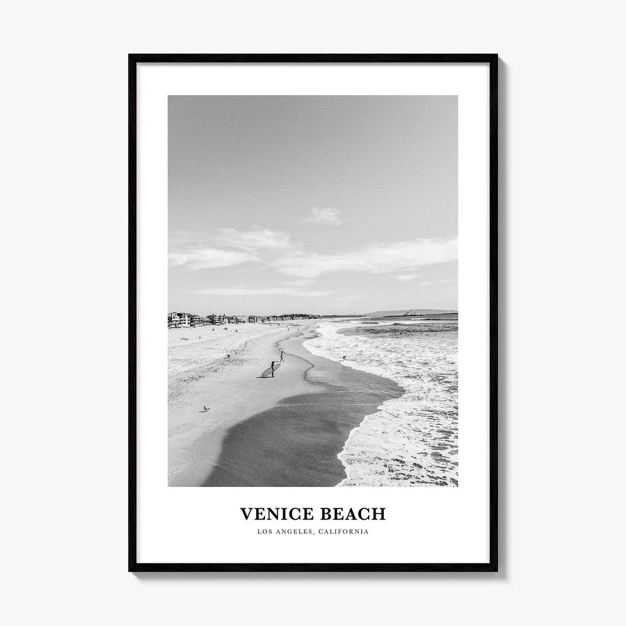 Venice Beach Classic No 1 Poster, framed poster mockup
