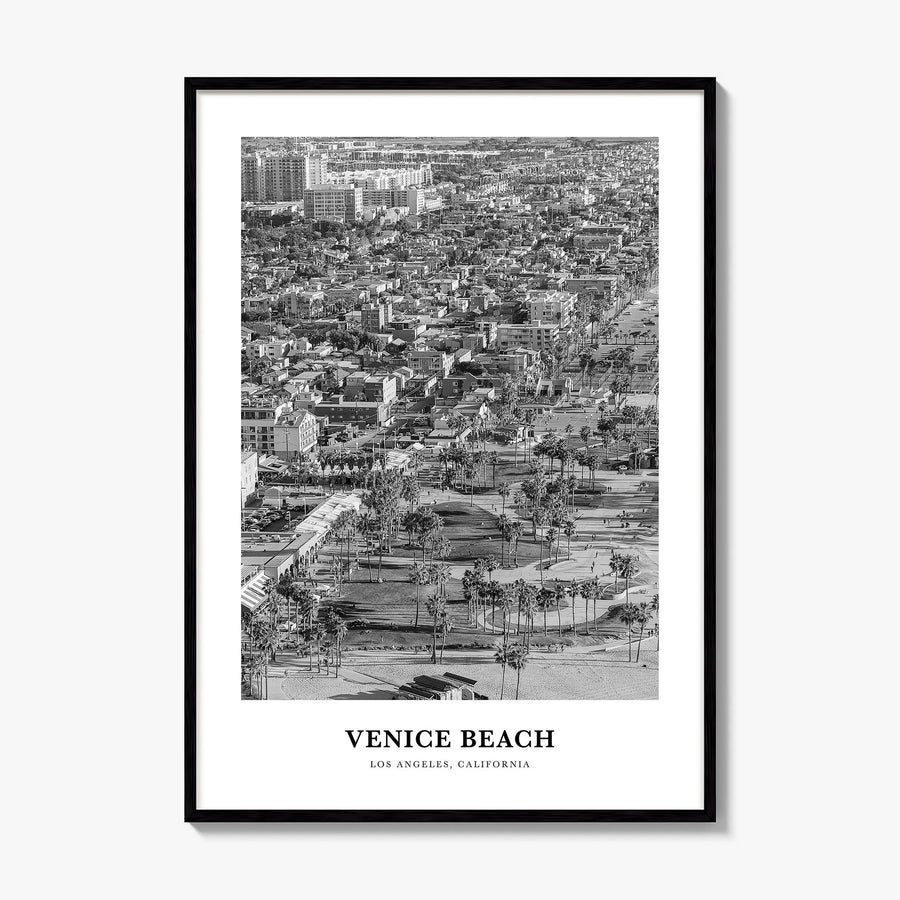 Venice Beach Classic No 2 Poster, framed poster mockup