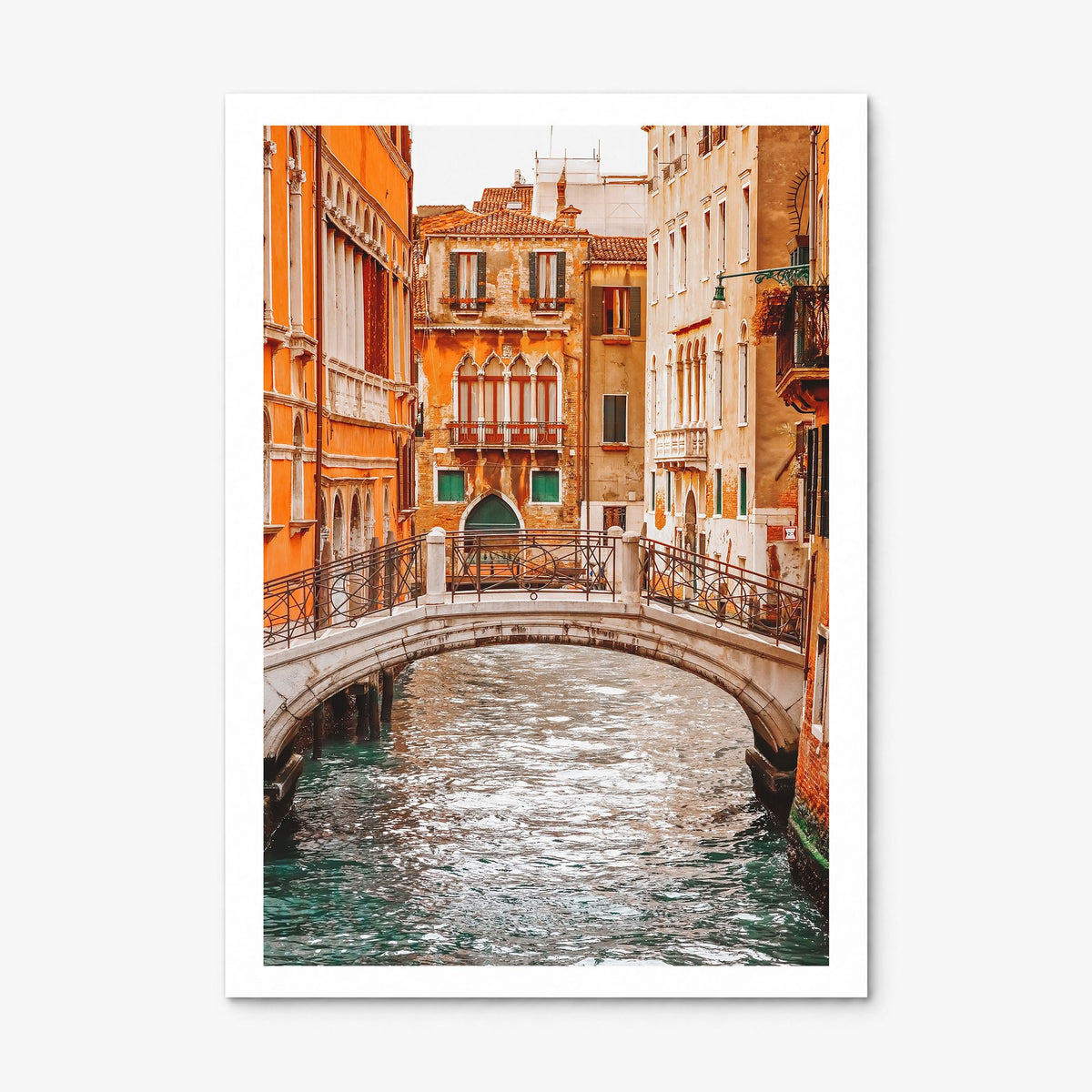 Venice Photo No 2 Poster, print only (unframed), white border