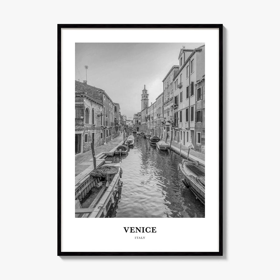 Venice Classic No 1 Poster, framed poster mockup