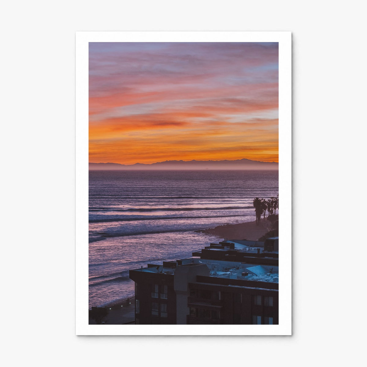 Ventura County Photo Poster, print only (unframed), white border