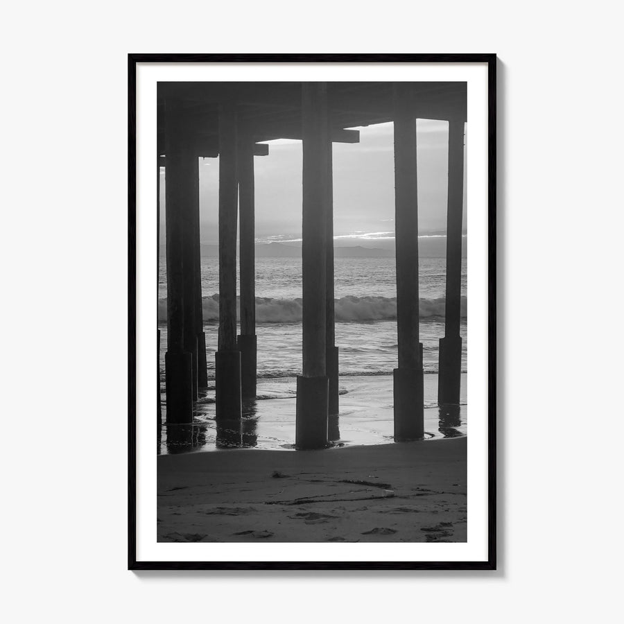 Ventura Photo No 2 Poster, framed poster mockup, white border