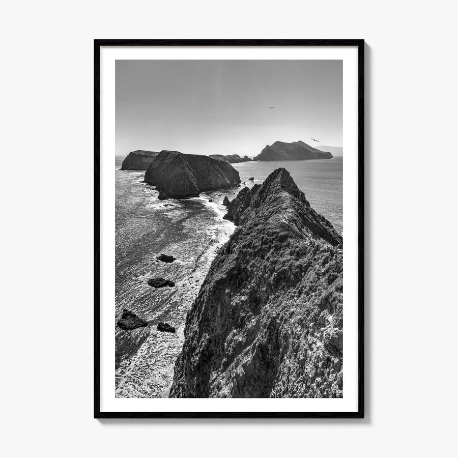 Ventura Photo No 3 Poster, framed poster mockup, white border
