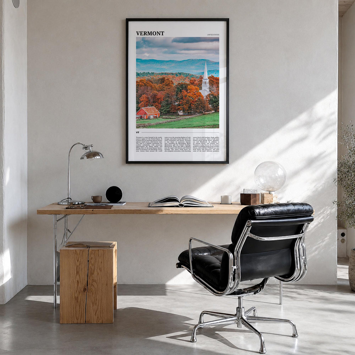 Vermont Travel No 1 Poster