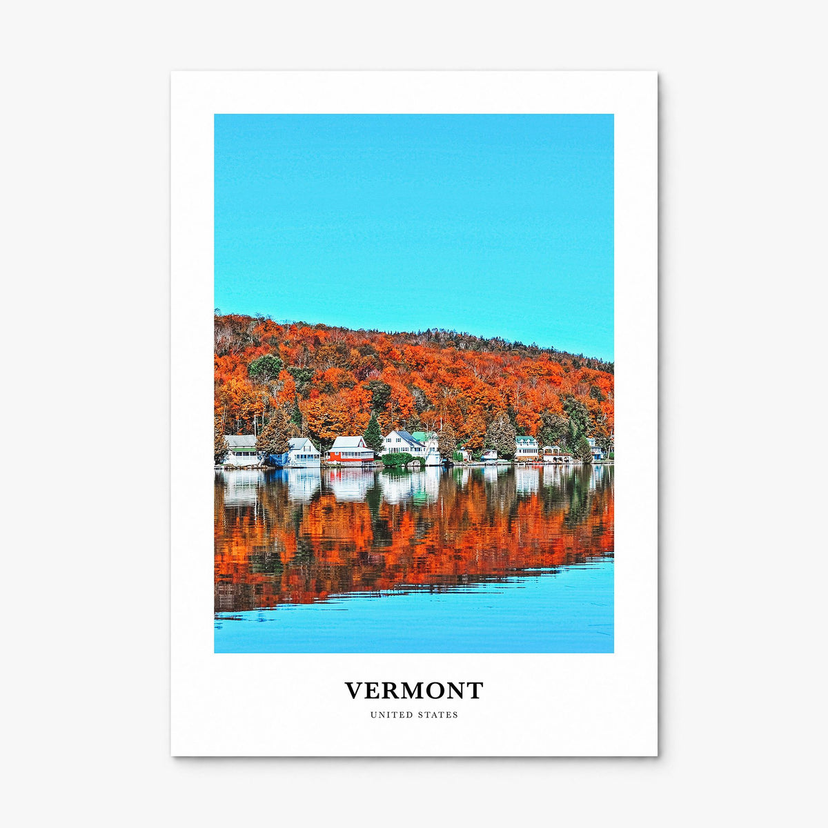 Vermont Classic No 2 Poster, print only (unframed)
