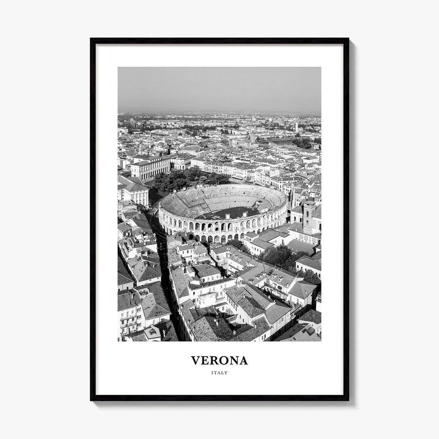 Verona Classic No 1 Poster, framed poster mockup