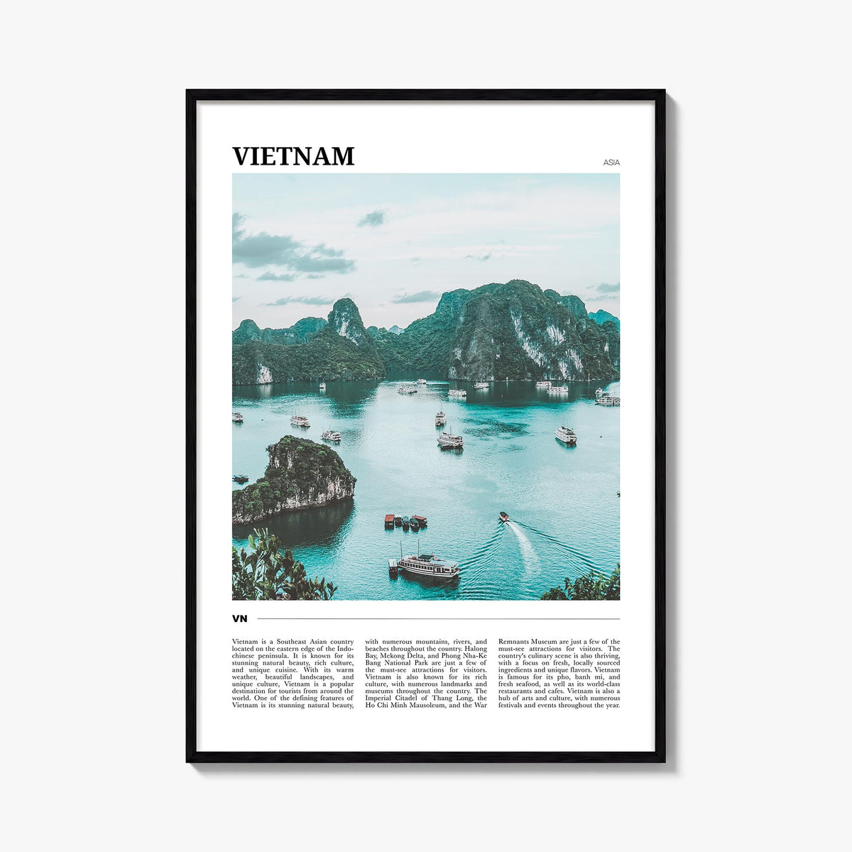 Vietnam Travel Poster