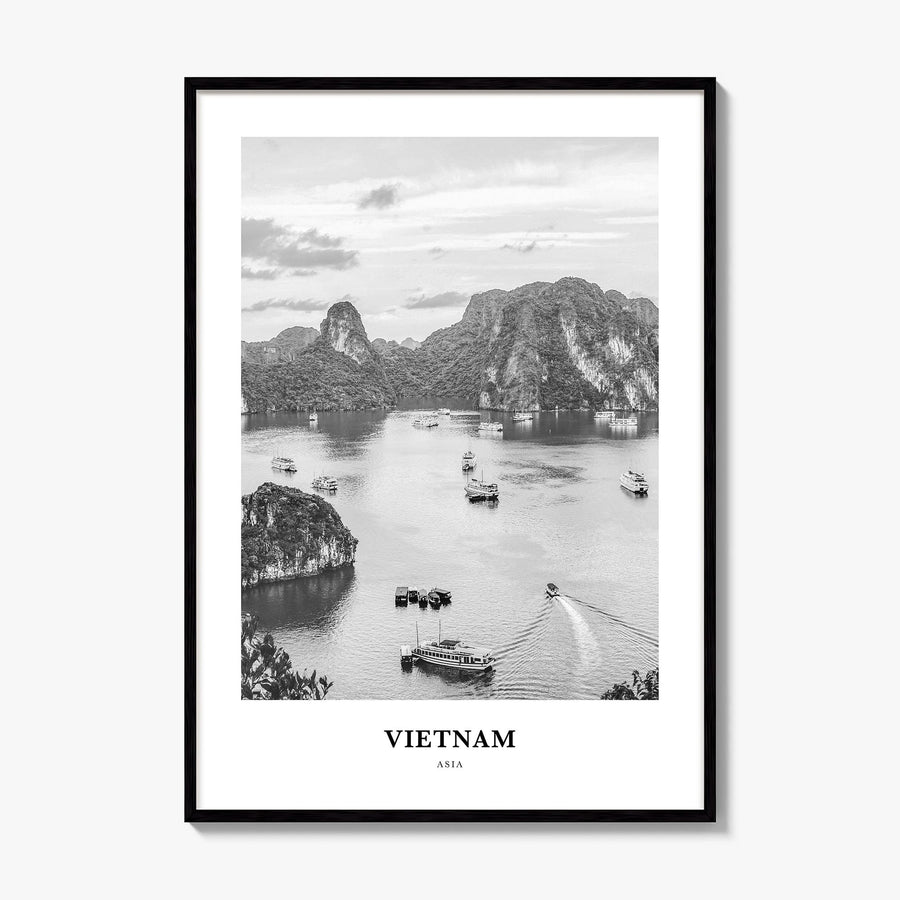 Vietnam Classic No 3 Poster, framed poster mockup