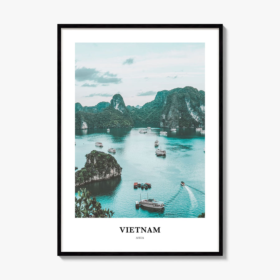 Vietnam Classic Poster, framed poster mockup