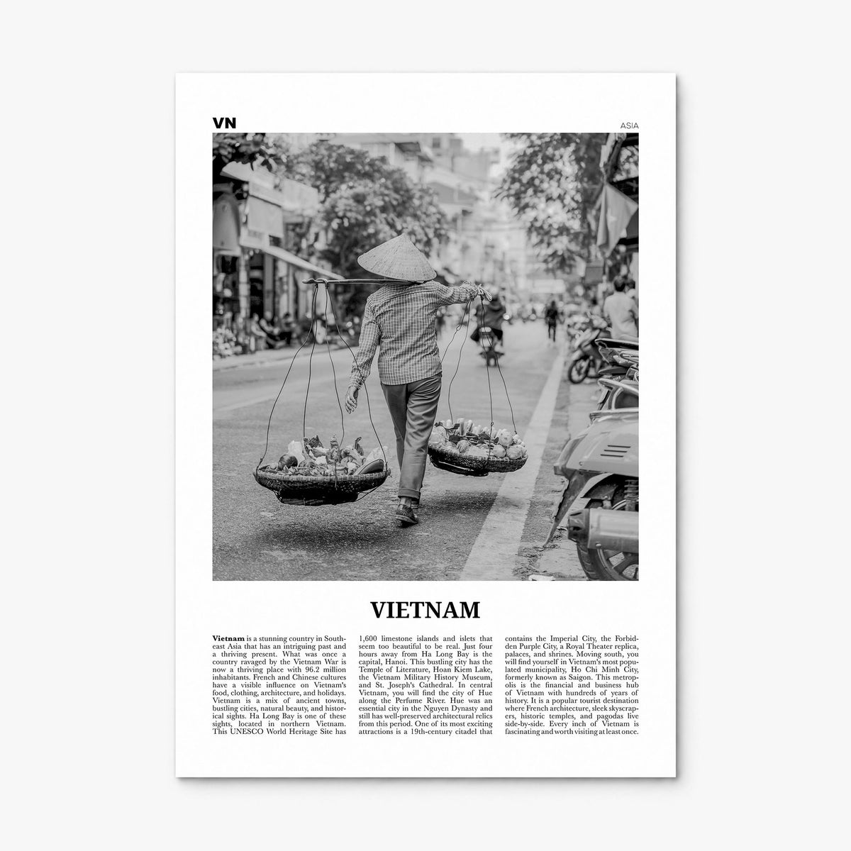 Vietnam Newspaper No 2 Poster, print only (unframed)