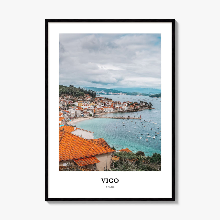 Vigo Classic Poster, framed poster mockup