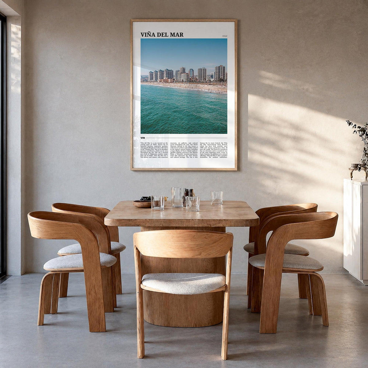 Viña del Mar Travel Poster