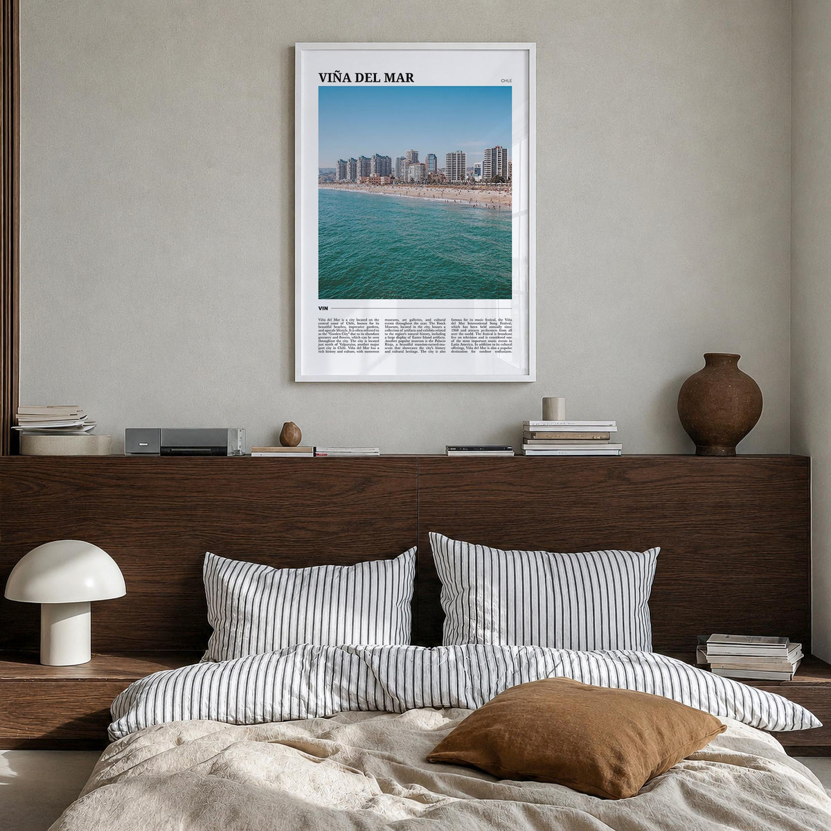 Viña del Mar Travel Poster