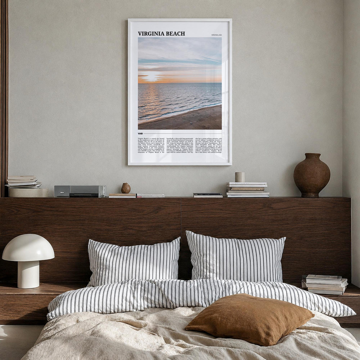 Virginia Beach Travel Poster