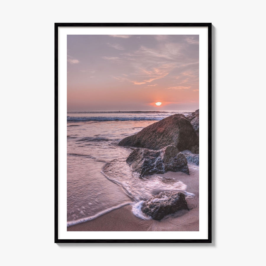 Virginia Beach Photo No 3 Poster, framed poster mockup, white border