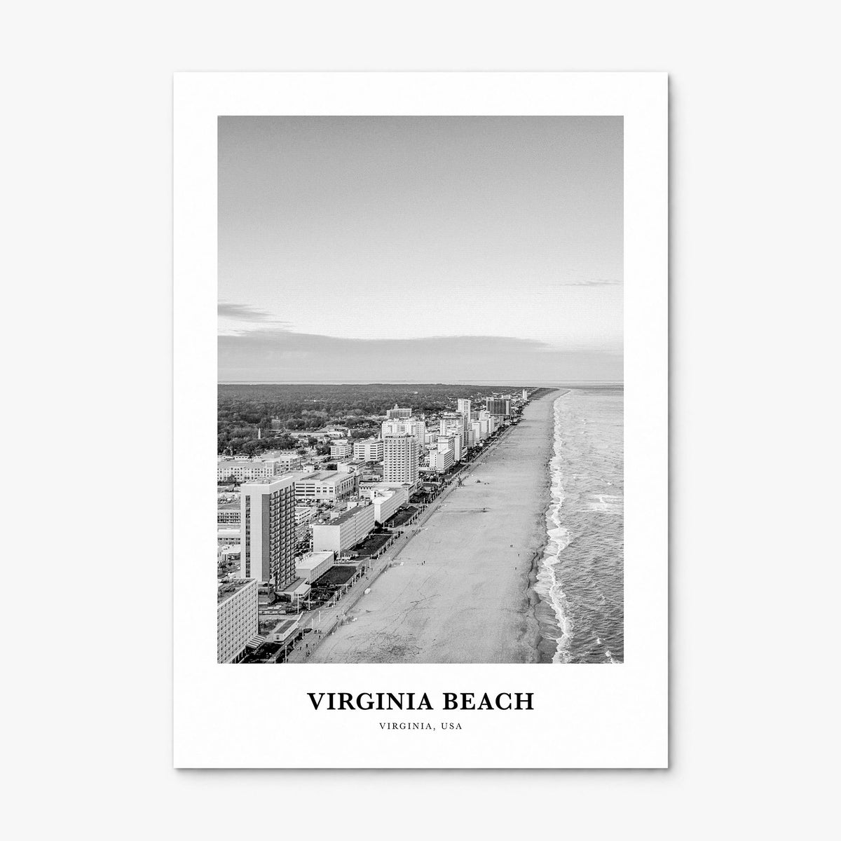 Virginia Beach Classic Poster, print only (unframed)