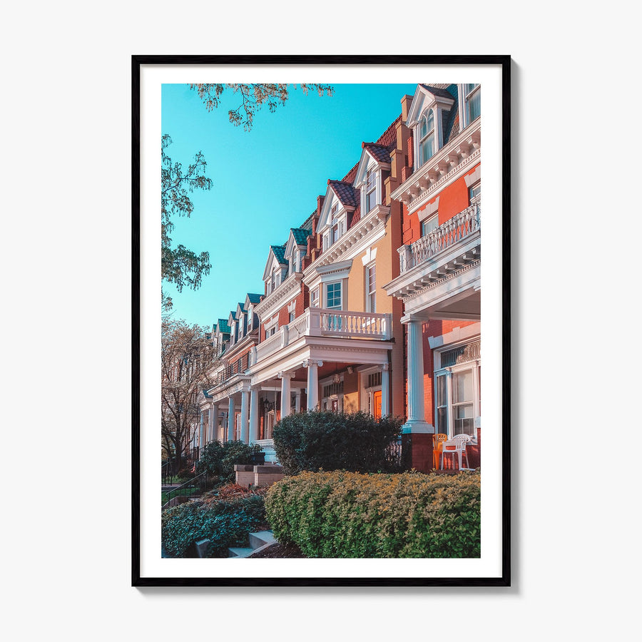 Virginia Photo No 2 Poster, framed poster mockup, white border