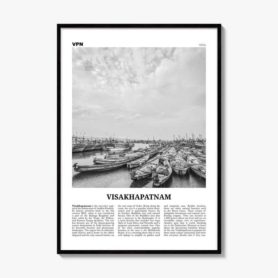 Visakhapatnam Newspaper Poster, framed poster mockup