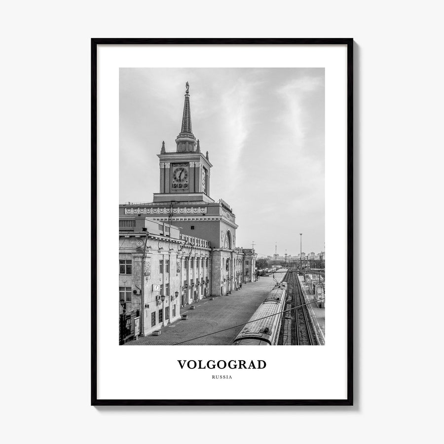 Volgograd Classic Poster, framed poster mockup