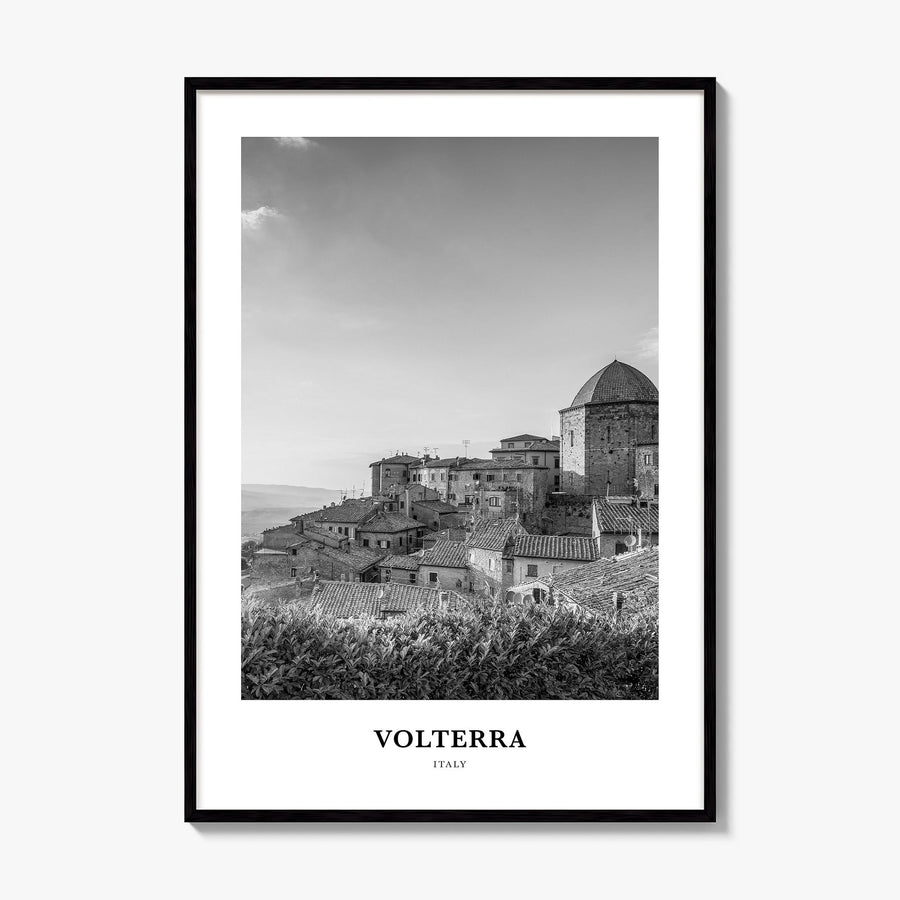 Volterra Classic Poster, framed poster mockup