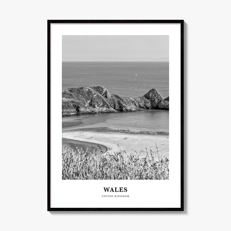 Wales Classic Poster, framed poster mockup