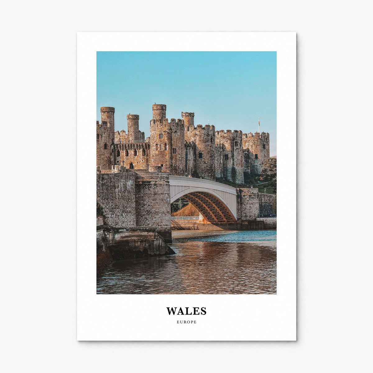Wales Classic Poster, print only (unframed)