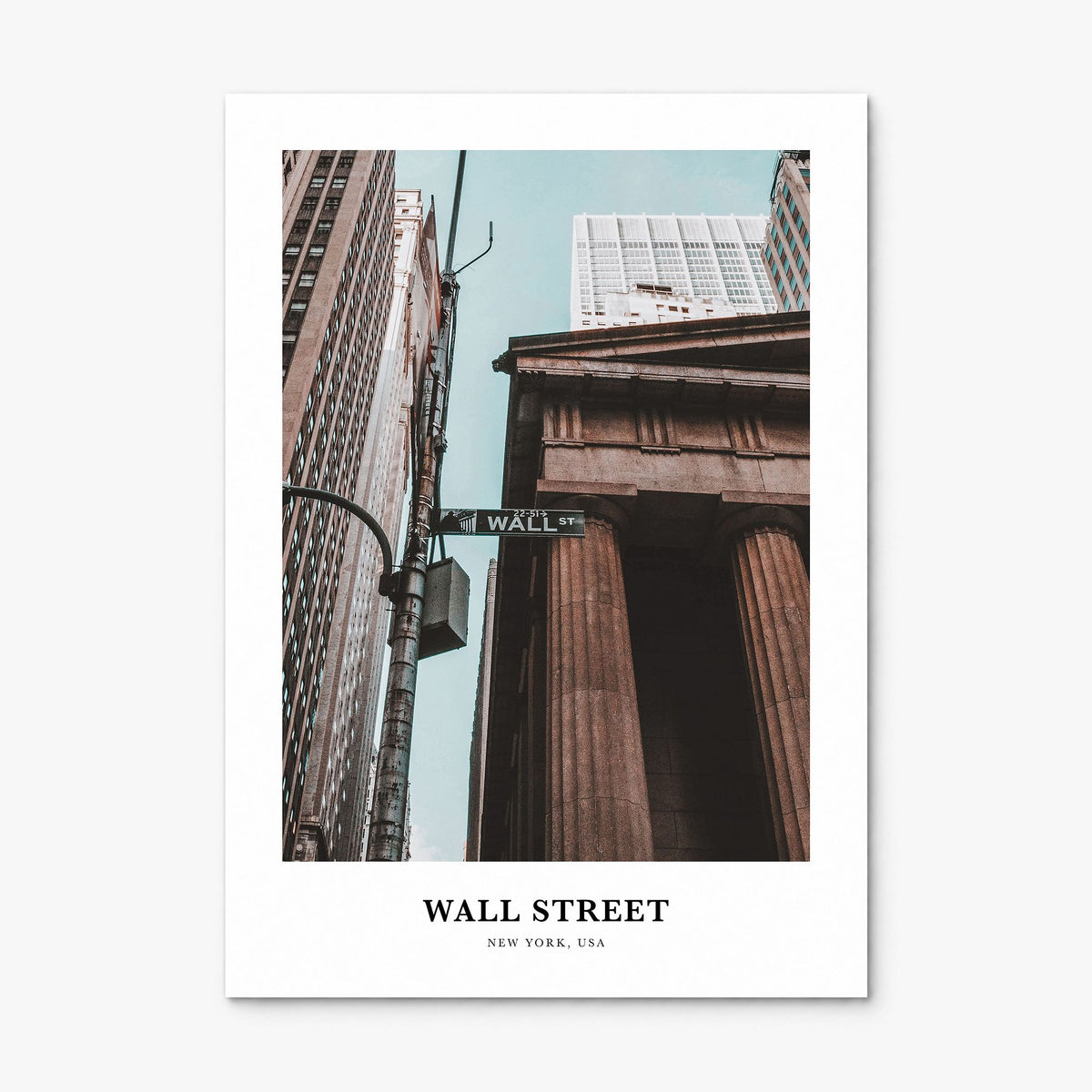 Wall Street Classic Poster, print only (unframed)