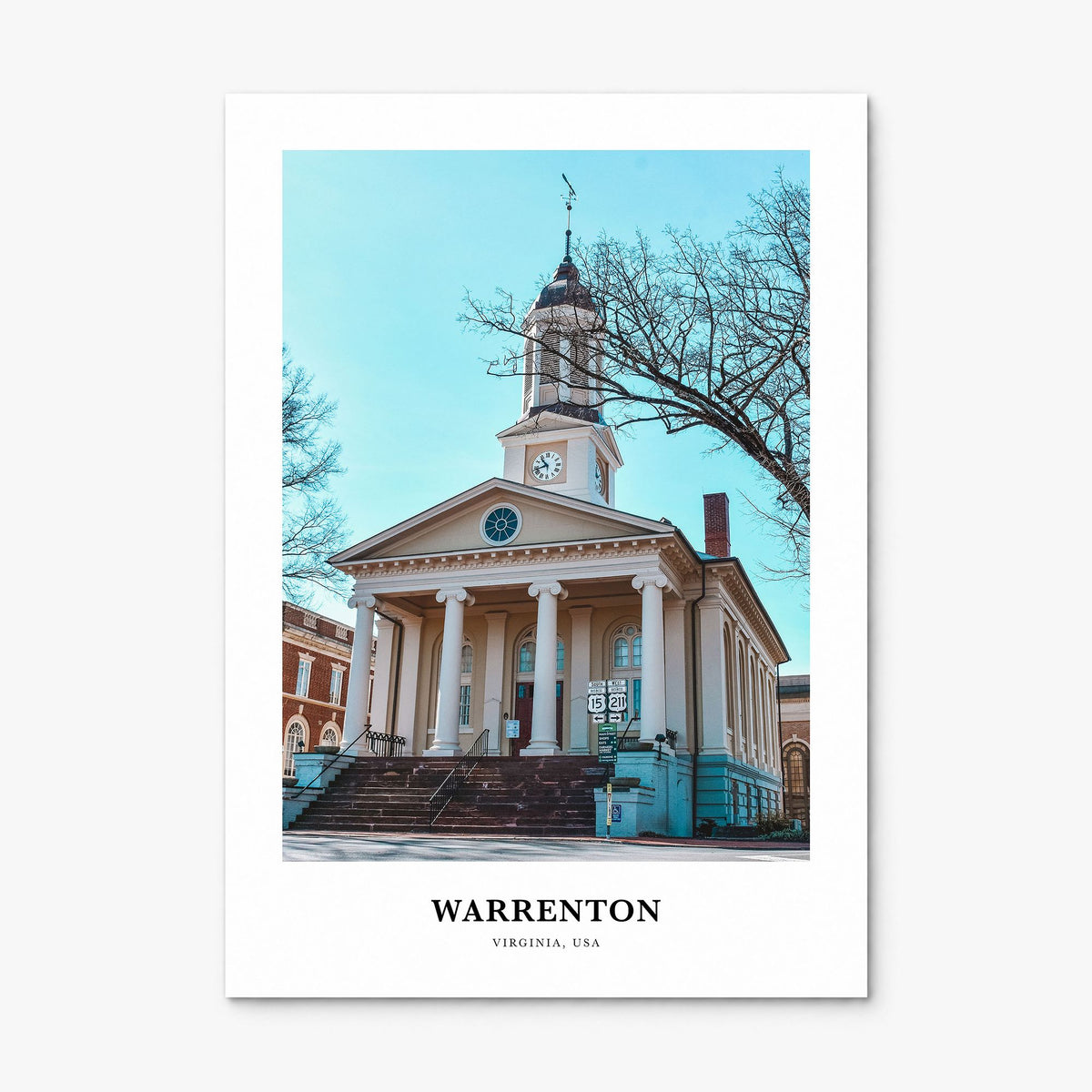 Warrenton Classic Poster, print only (unframed)