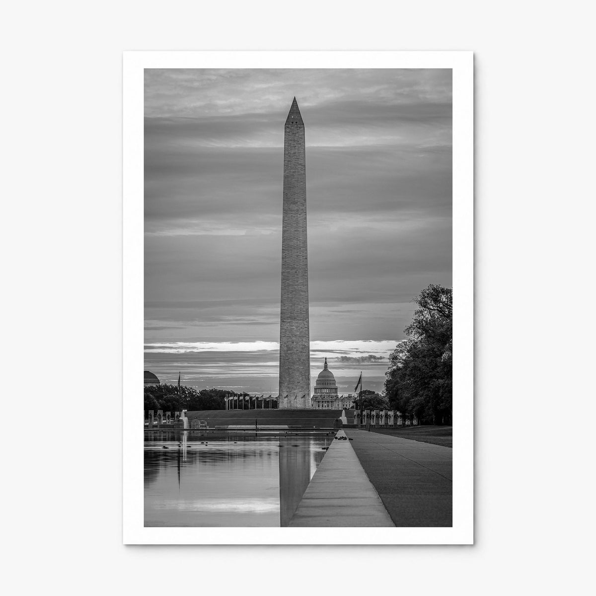 Washington, D.C. Photo No 3 Poster, print only (unframed), white border