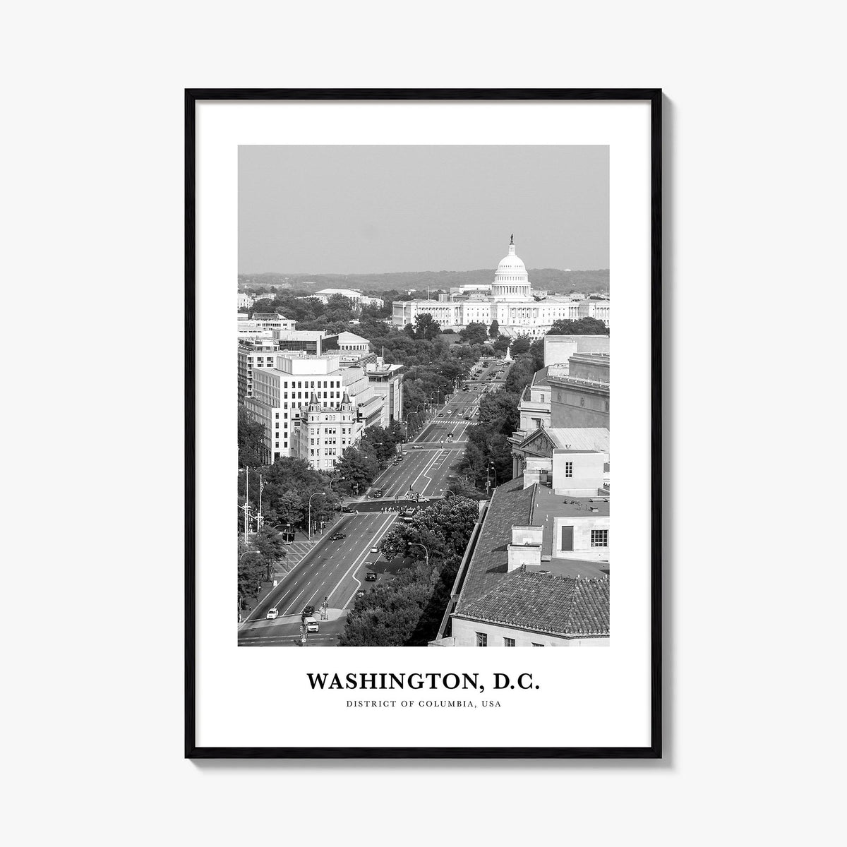 Washington, D.C. Classic No 1 Poster